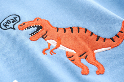 Playera Infantil de Algodón con Diseño Cartoon de Manga Larga - Image 13