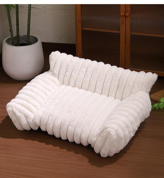 Cama Cómoda para Conejo con Peluche Removible y Lavable - Tamaño Grande - Image 6
