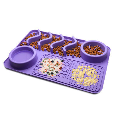 Tapete Silicona Interactivo para Perros - Comedero Lamer Multifuncional - Image 10