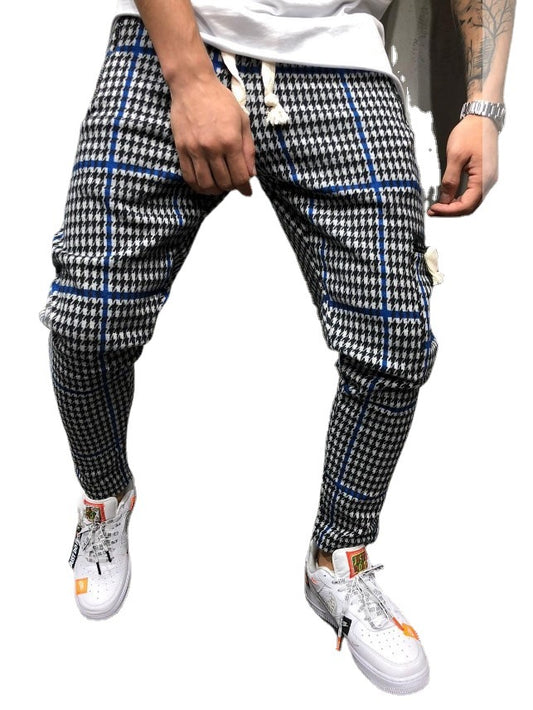 Pantalones Deportivos Slim Fit a Rayas para Hombre