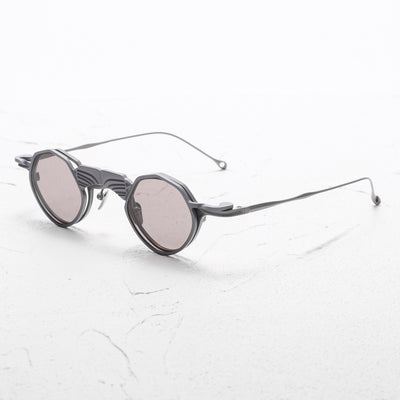 Gafas de Sol Redondas Retro Doble Capa - Diseño Único y Divertido