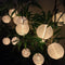 Cadena de Luces Solares con Linternas Coloridas para Decoración