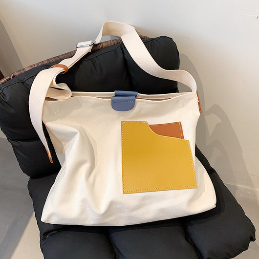 Mochila Canvas Versátil para Estudiantes Universitarios - Image 10