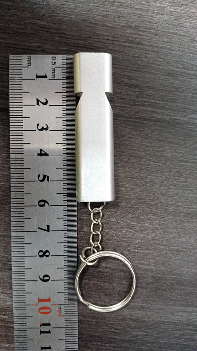 Silbato de Supervivencia Aluminio Doble Frecuencia para Emergencias - Image 13