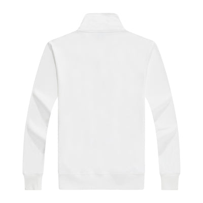 Chaqueta Suéter de Terciopelo Dorado Grabado con Cuello de Pie y Personalización - Image 23