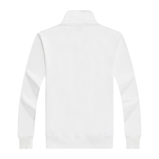 Chaqueta Suéter de Terciopelo Dorado Grabado con Cuello de Pie y Personalización - Image 23