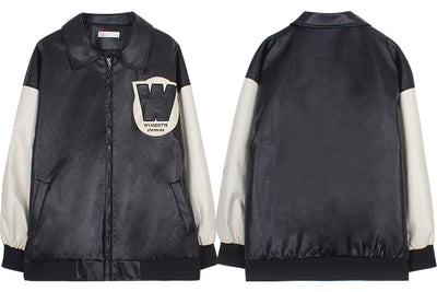 Chaqueta Acolchada de Cuero para Mujer - Otoño e Invierno - Image 4
