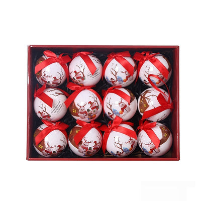 Bola Navideña de Impresión Exquisita - Adorno para Árbol de Navidad - Image 8