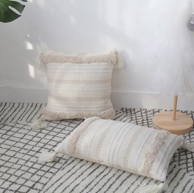 Cojín Decorativo Tufted Canvas con Relleno Acolchado - Image 11