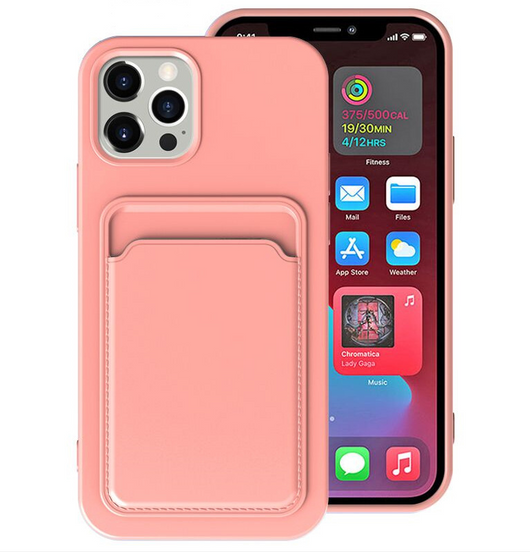 Funda de Colores Pastel con Soporte para Tarjetas - Image 9