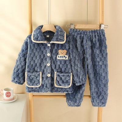 Pijamas Infantiles de Franela Otoño - Comodidad para Dormir - Image 6