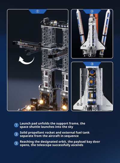 Modelo de Transbordador Espacial - Puzzle 3D Armable - Image 12