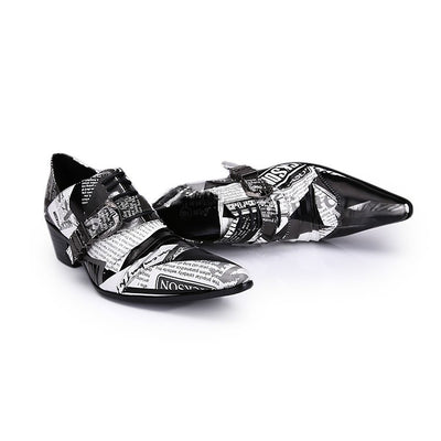 Zapatos Casuales de Cuero con Cordones y Plantilla Transpirable para Hombre - Image 17