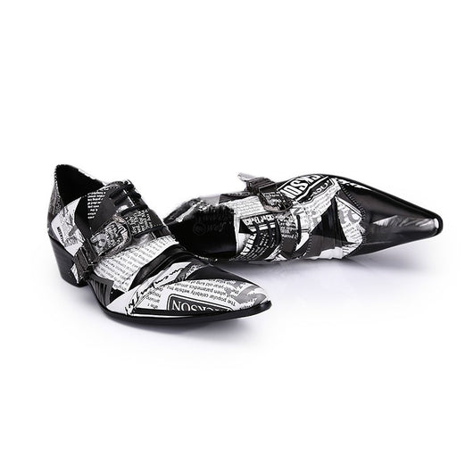 Zapatos Casuales de Cuero con Cordones y Plantilla Transpirable para Hombre - Image 17