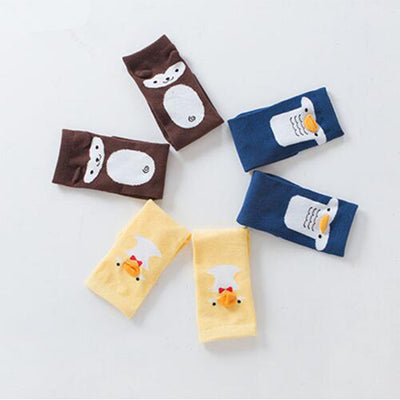 Calcetines Infantiles de Algodón Suave con Diseños Divertidos - Image 4