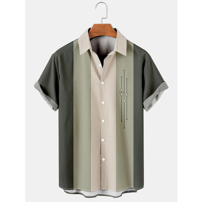 Camisa Hawaiana Estampada Casual para Hombre - Perfecta para Vacaciones de Verano - Image 5