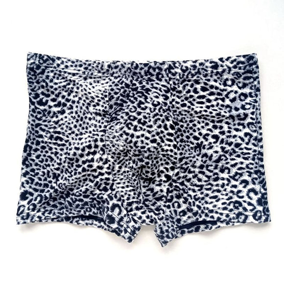Boxer Briefs Estampado Leopardo Cintura Baja - Diseño Sexy y Cómodo