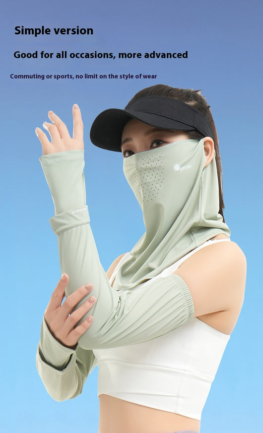 Máscara Protectora UV para Mujeres con Cobertura de Cuello y Orejas - Image 33