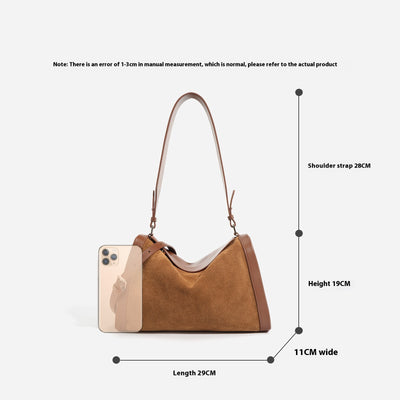 Bolso Mensajero de Cuero Mate con Gran Capacidad - Perfecto para el Día a Día - Image 4