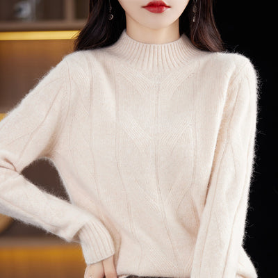 Suéter Tejido Básico para Mujer - Prenda Versátil Otoño Invierno - Image 3