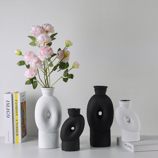 Arreglo Floral Geométrico Minimalista Negro - Image 17