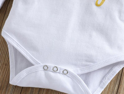Conjunto de Romper con Letras de Manga Larga para Niños - Image 6