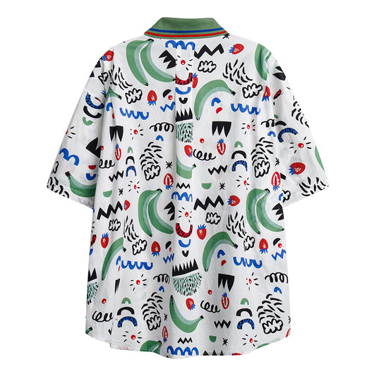 Playera Estampado Abstracto Unisex para Verano - Image 15