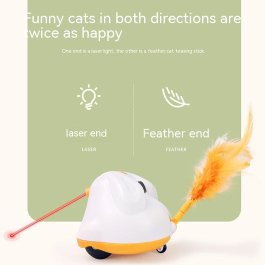 Juguete Interactivo Láser Automático para Gatos con Rotación - Image 5