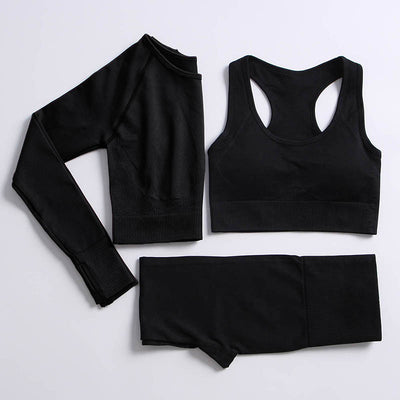 Conjunto de Yoga Seamless sin Costuras para Mujer - Image 13