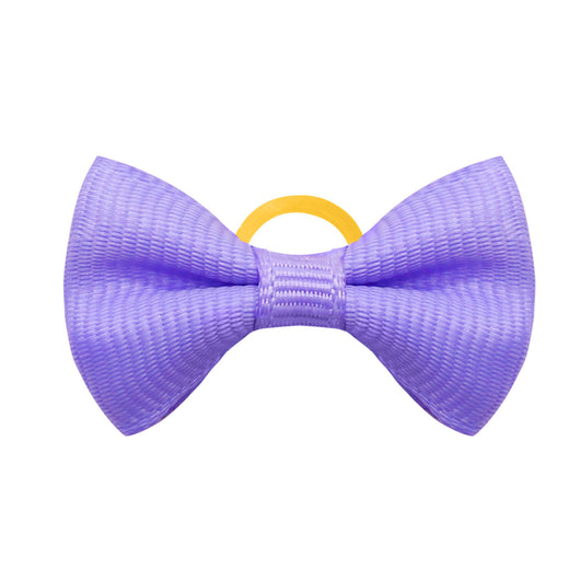 Elásticos para Mascotas con Flor Macaron en Colores Sólidos - Image 2