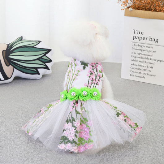 Vestido de Novia para Mascotas - Traje Elegante para Perros