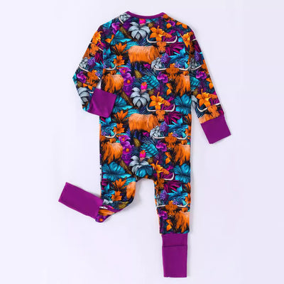 Pijama Enterizo para Bebé con Cierre Doble y Botines Integrados - Image 3