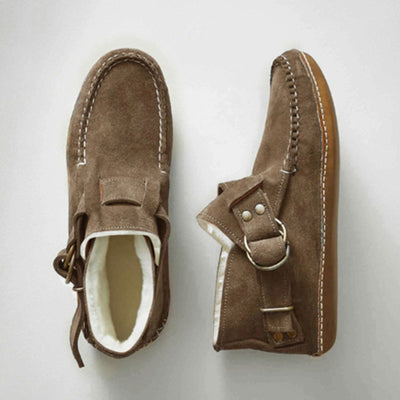 Zapatos Planos de Cuero Leopardo para Mujer con Hebilla - Cómodos y Versátiles - Image 7