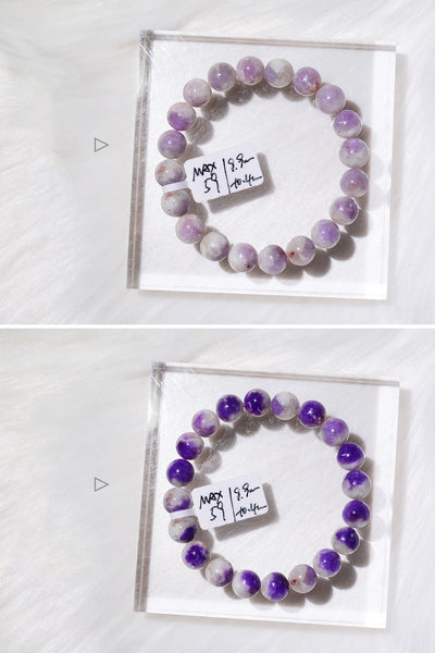 Pulsera de Sodalita Natural que Cambia a Púrpura con la Luz Solar - Image 21