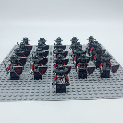 Set de 21 Bloques de Construcción Caballeros Dorados para Niños - Image 9