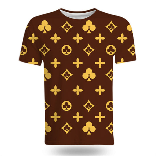 Camiseta Casual de Hombre con Impresión 3D Efecto Verano - Image 13