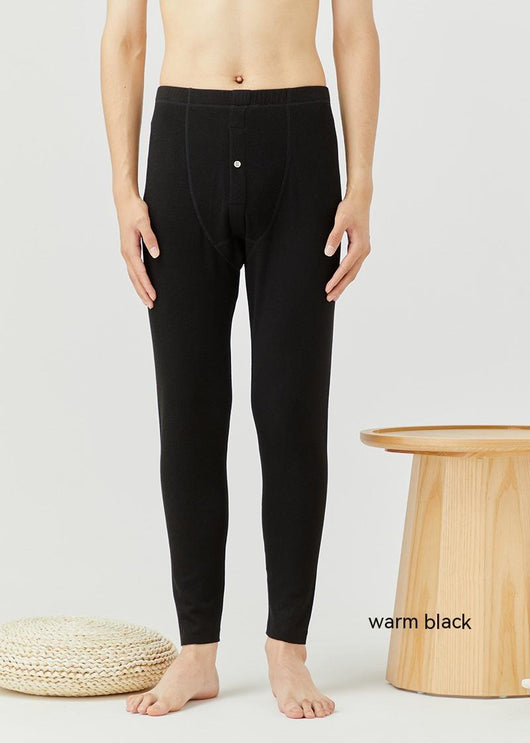 Pantalones Cálidos de Cachemira para Hombre con Forro de Terciopelo - Image 5