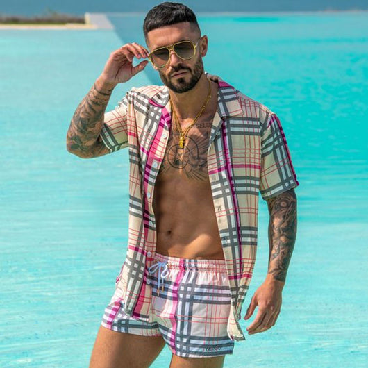 Conjunto de Playa Suelto de Dos Piezas Estilo Europeo y Americano - Image 10