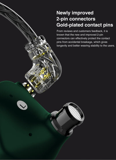 Audífonos In-Ear Híbridos 1DD+6BA con Sonido Premium - Image 18