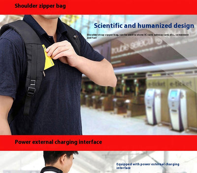 Mochila Portafolio de Poliéster para Laptop - Image 18