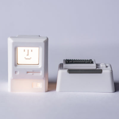 Teclado Mecánico Retro Macintosh 80s con Keycaps Translúcidos - Image 16