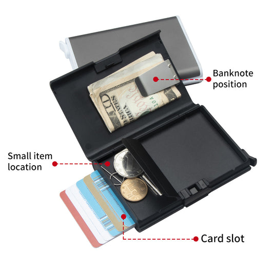 Caja de Almacenamiento Automática con Protección RFID en Aluminio - Image 3