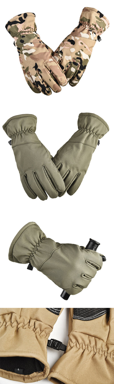 Guantes Tácticos Térmicos Antideslizantes para Esquí y Deportes de Invierno - Image 10