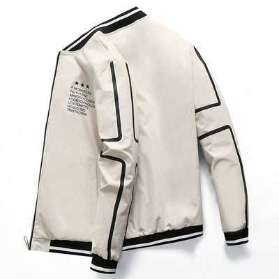 Chaqueta Suelta con Cuello Mao - Comodidad Diaria - Image 9