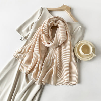 Pañuelo Mujer Algodón y Lino con Diseño Minimalista - Image 12