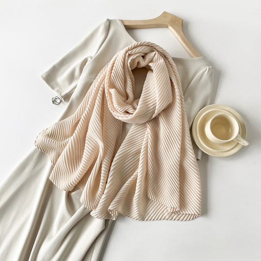 Pañuelo Mujer Algodón y Lino con Diseño Minimalista - Image 12