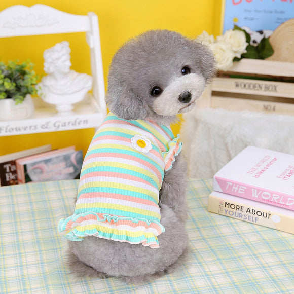 Ropa Casual de Verano para Perros Pequeños