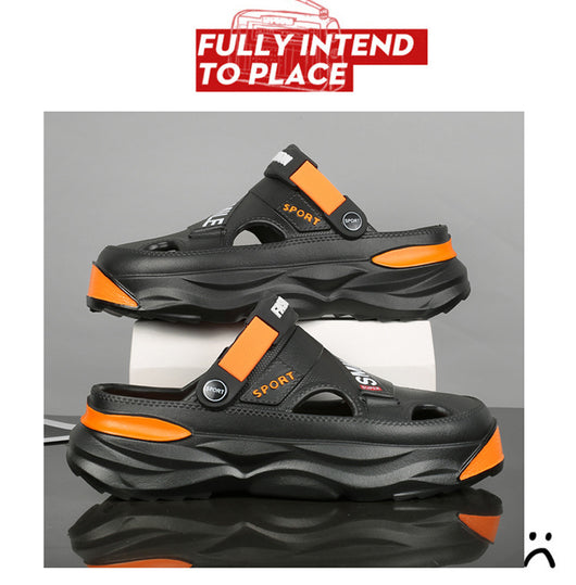 Sandalias Plataforma para Hombre Verano Antideslizantes Multiuso Talla Grande - Image 13