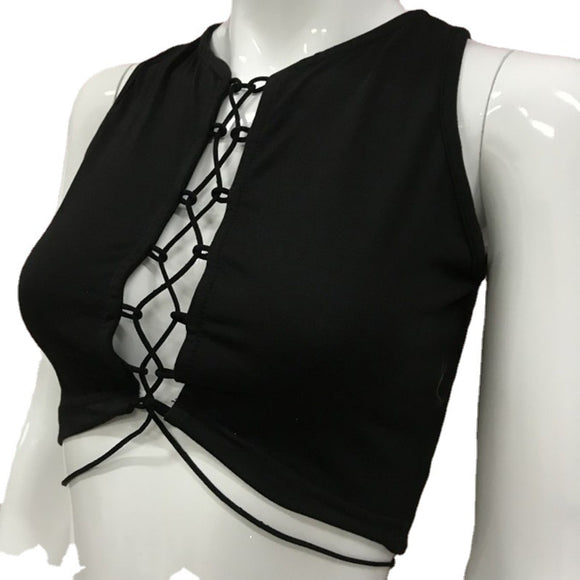Chaleco Slim Escotado Hot Girl - Diseño Hueco y Ajustado