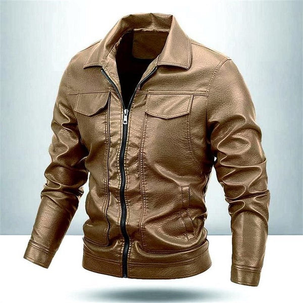 Chaqueta Casual de Solapa Corta para Hombre - Estilo Moderno